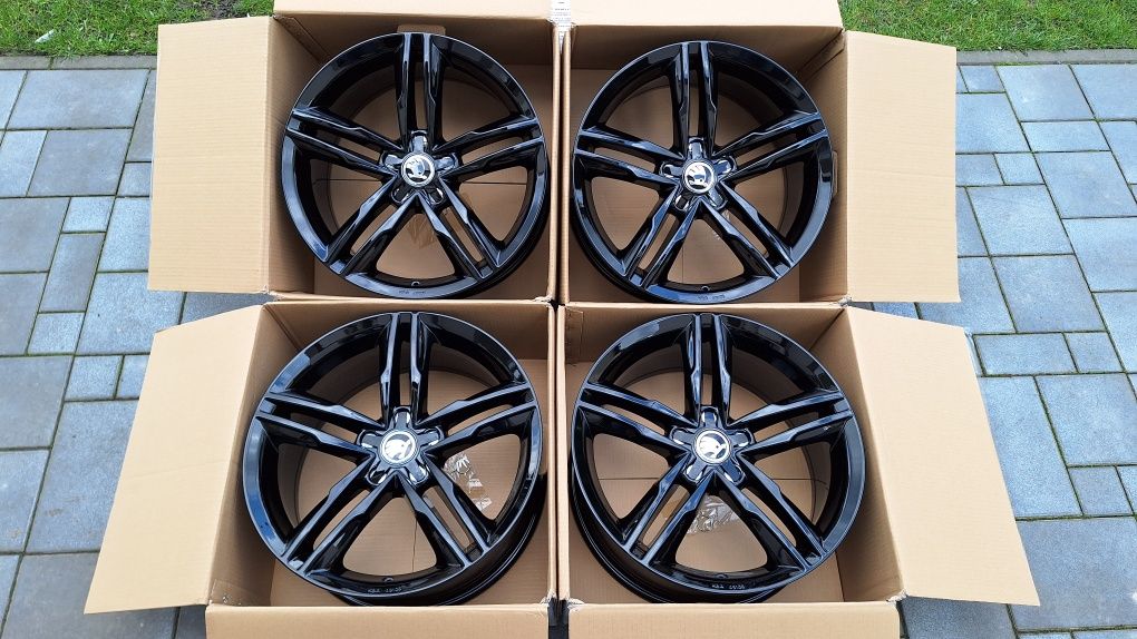 Nowe Alufelgi 5x112 R18 Audi A3 A4 A6 Q3 Skoda Octavia Superb Vw Golf