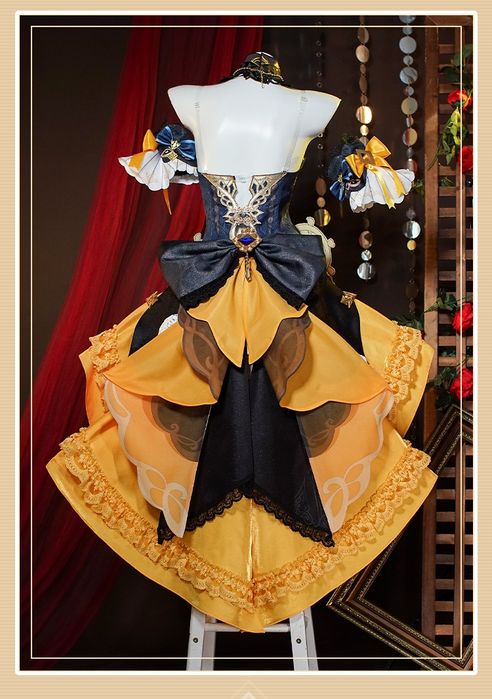 Anime Cosplay Genshin impact NAVIA -S