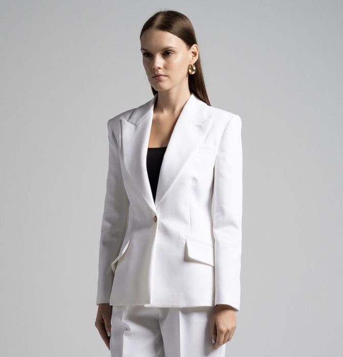 Білосніжний піджак ZARA