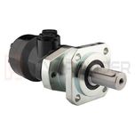 Silnik hydrauliczny BMR 100 wałek 25mm + przystawką na wałek 32mm