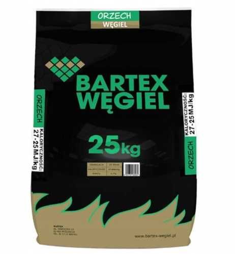 Węgiel Orzech BARTEX PREMIUM 25-27MJ  Dostawa HDS
