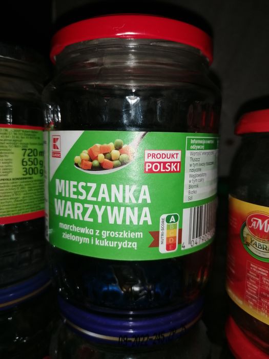 Słoiki  500ml - 750ml z nakrętkami