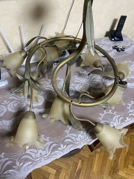 Люстра под винтаж