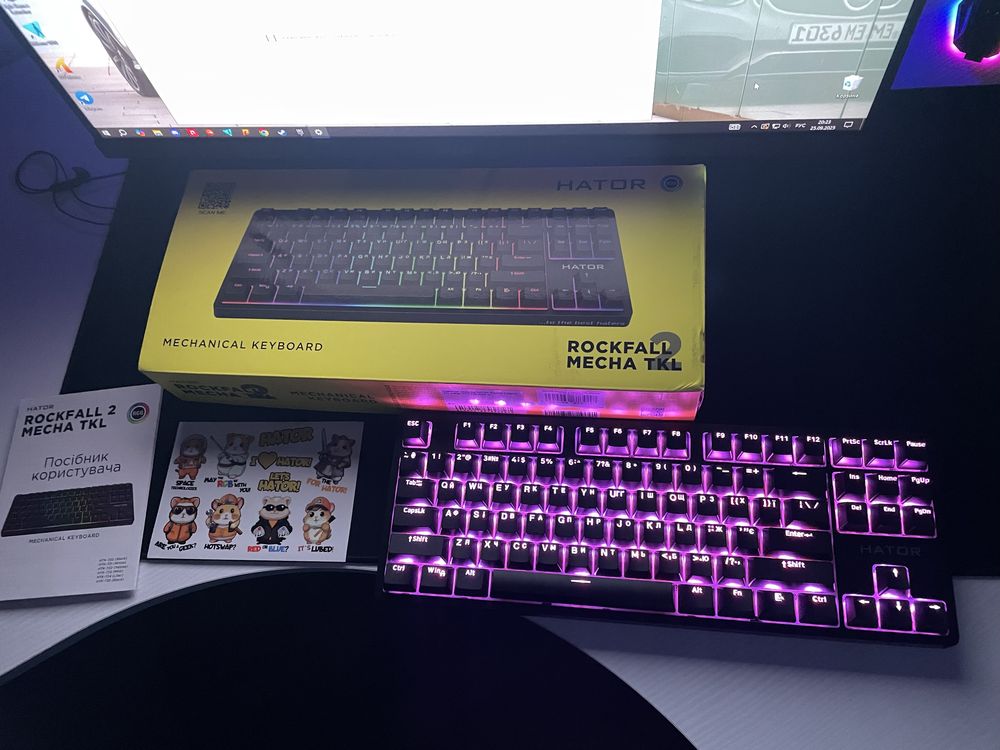 Клавіатура HATOR Rockfall 2 Mecha TKL