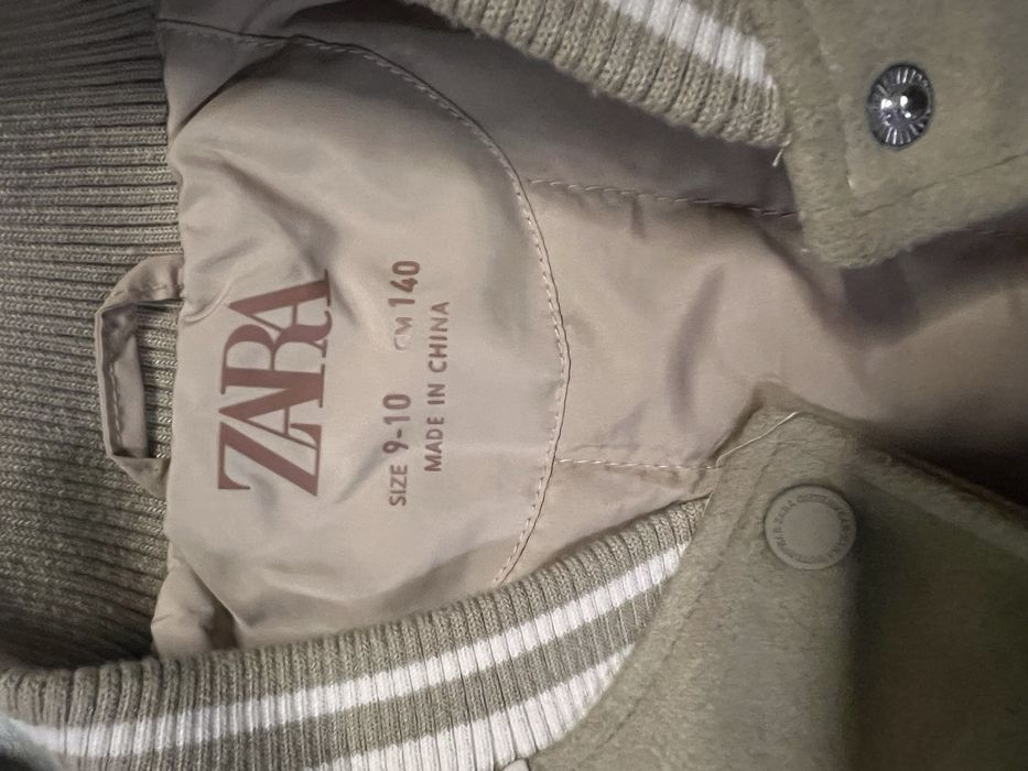 Zara бомбер/утеплённый /9-10 лет