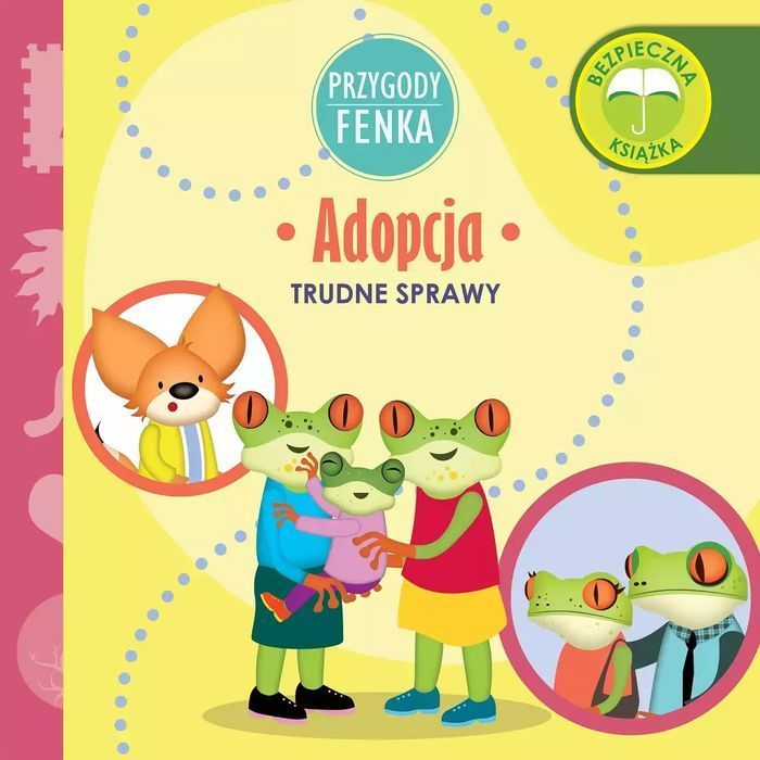 Przygody Fenka. Adopcja. Wydawnictwo Edukacyjne Sobik