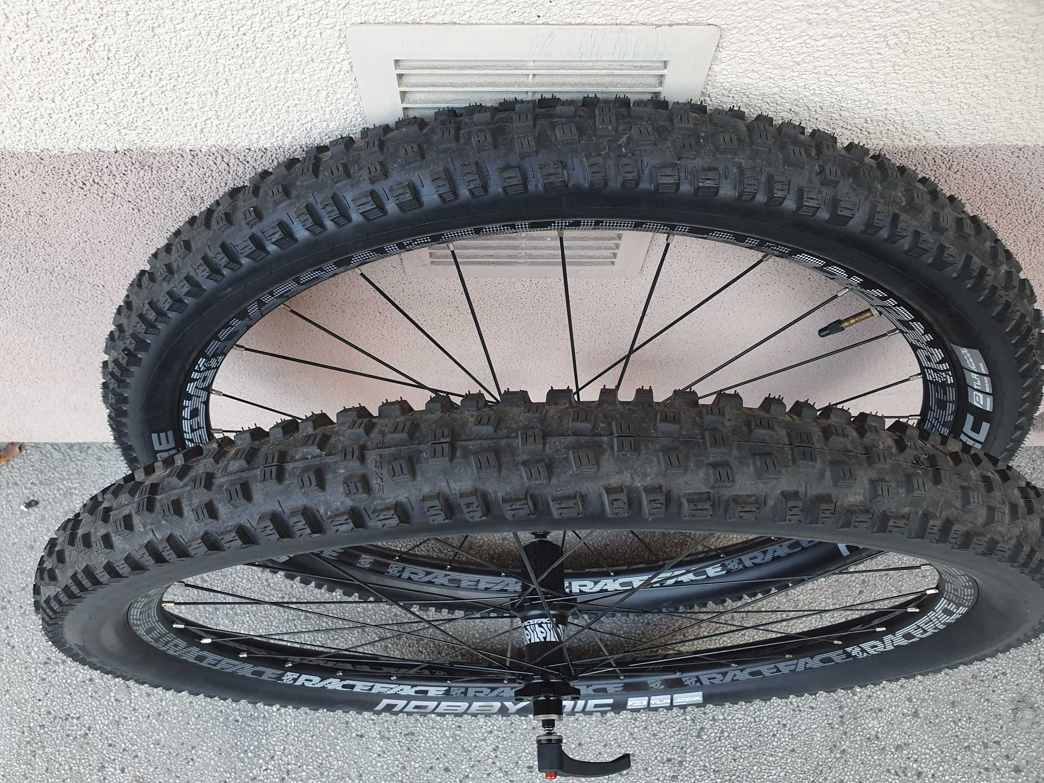 Nowe Koła Race Face Turbine "27.5"+Opony Schwalbe 27,5 Komplet