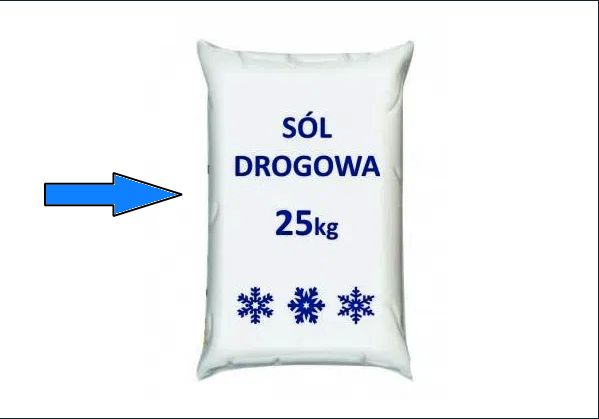 Sól drogowa pakowana 25 kg ag