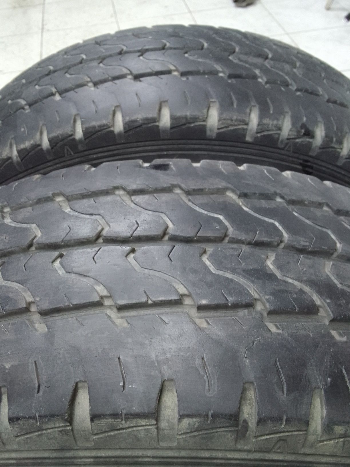 2 Opony letnie 215/65r16C DUNLOP 6.5mm