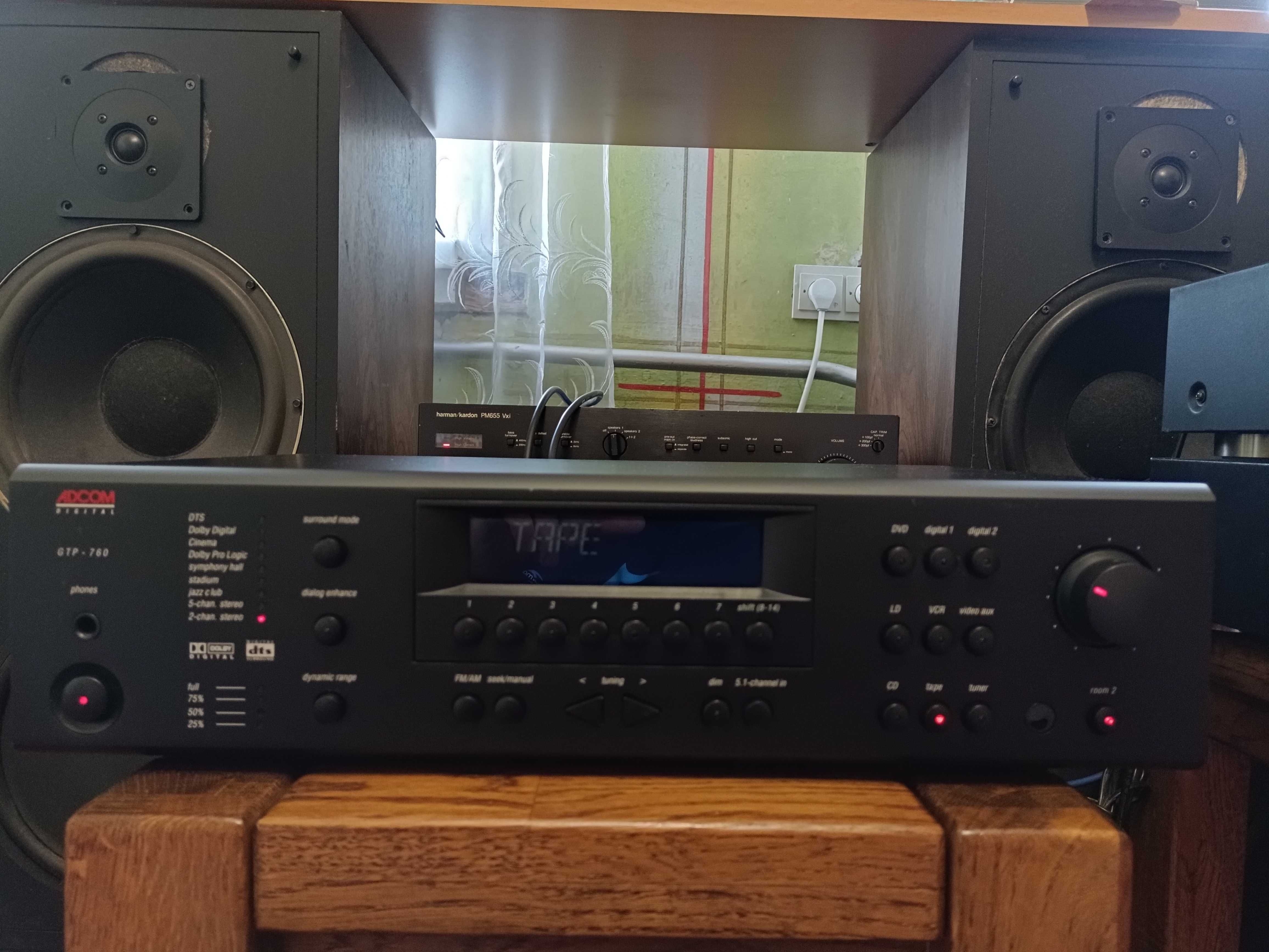 Предусилитель/процессор ADCOM GTP-760
