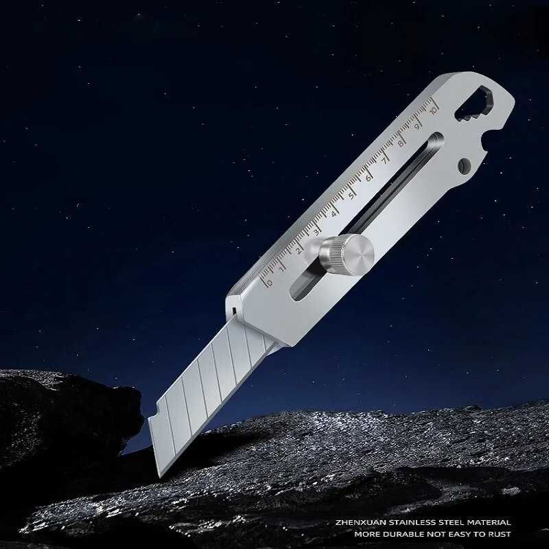 Универсальный нож 6 в 1, нержавеющая сталь, 18 мм
