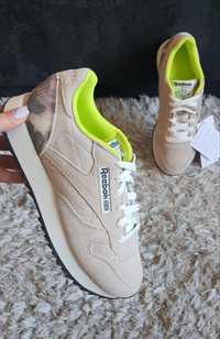 Кроссовки Reebok Classic Leather Ripple Beige GX5096 37EUR