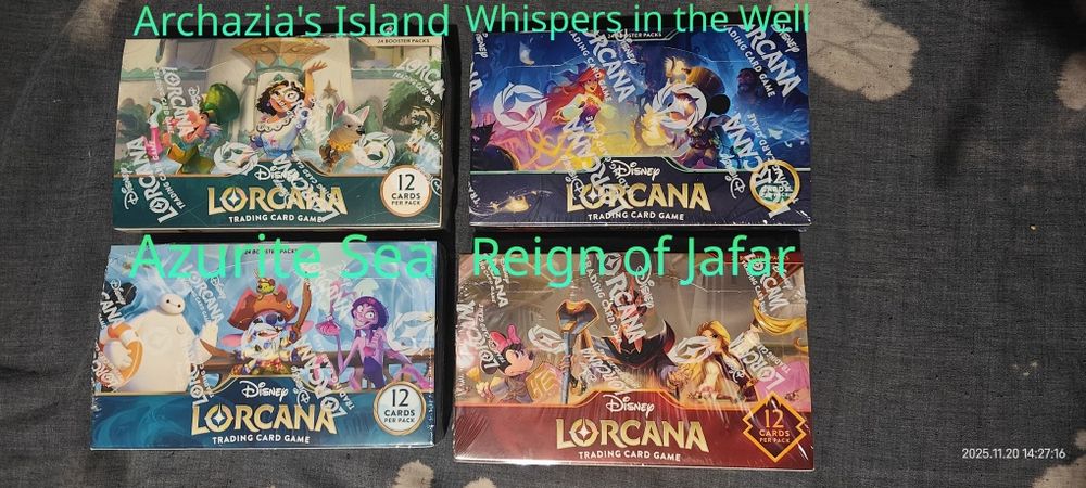 Disney lorcana display box booster