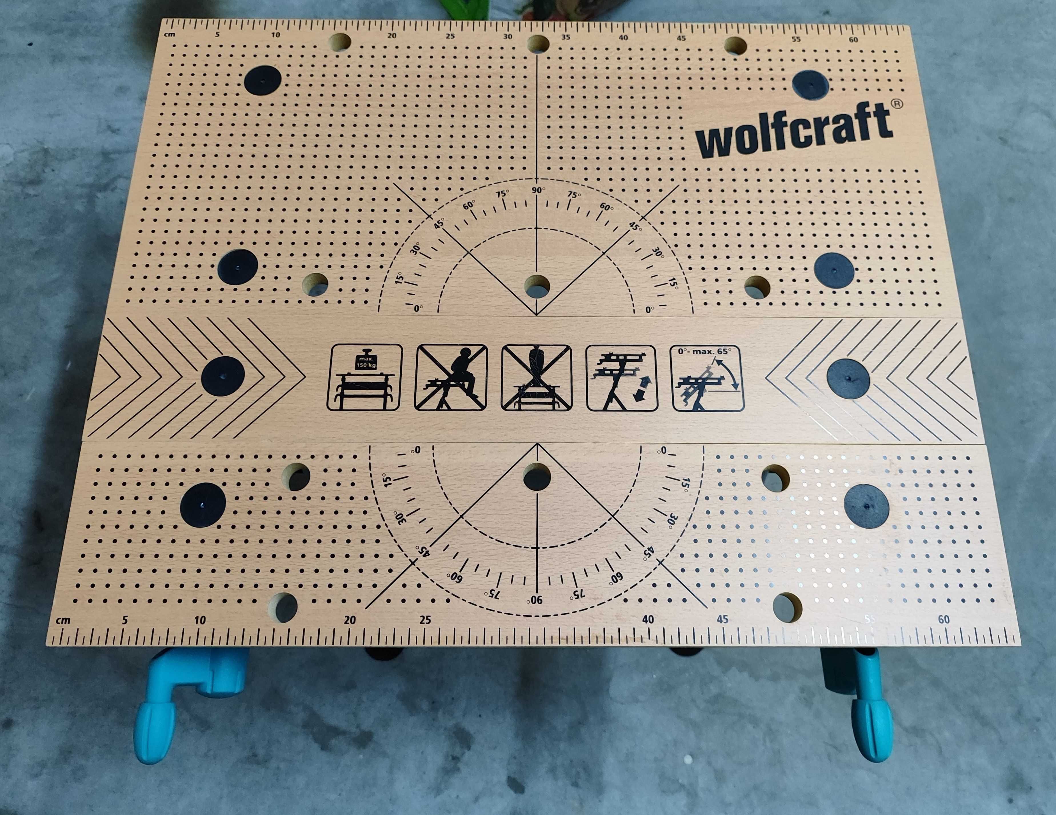 Bancada de trabalho / bricolage WOLFCRAFT + prancheta / estirador