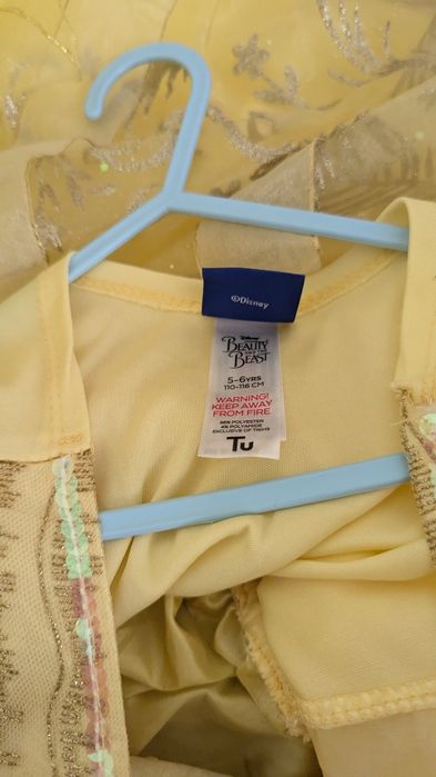 Карнавальна сукня Бель на 5-6 років. TU. Стан нової