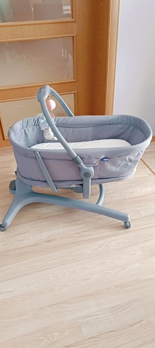 Leżaczek, łóżeczko bujaczek krzesełko Chicco Baby Hug