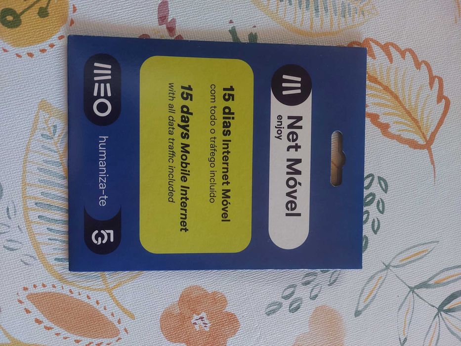 Cartão Internet ilimitado MEO
