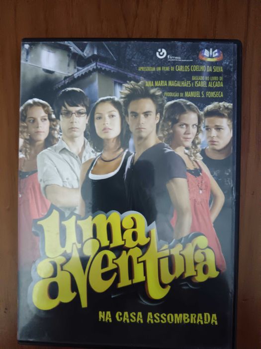 filme dvd original - uma aventura na casa assombrada