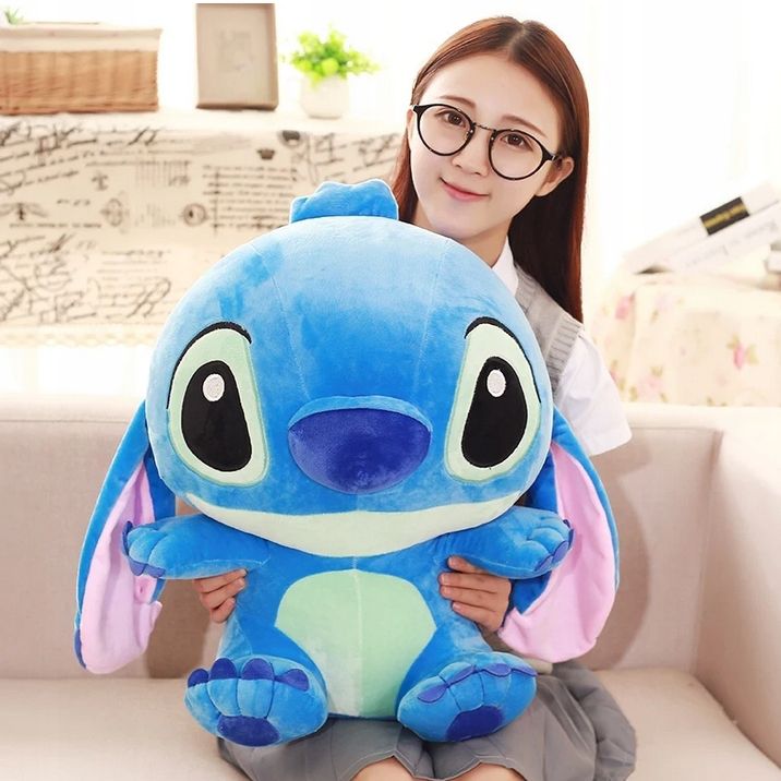 Stich Mega Duża Maskotka Pluszak Zabawka Lilo I Stitch Niebieski Xxl 5