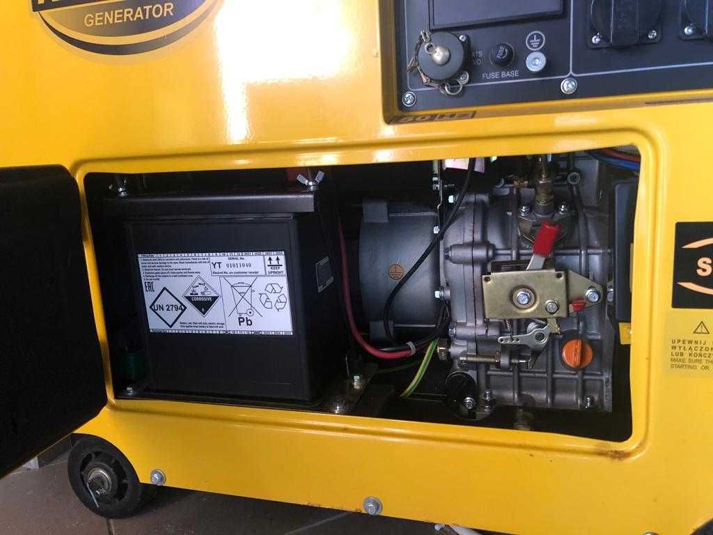 Agregat Prądotwóczy KIPOR KDE6700TA 5kVA/5kW