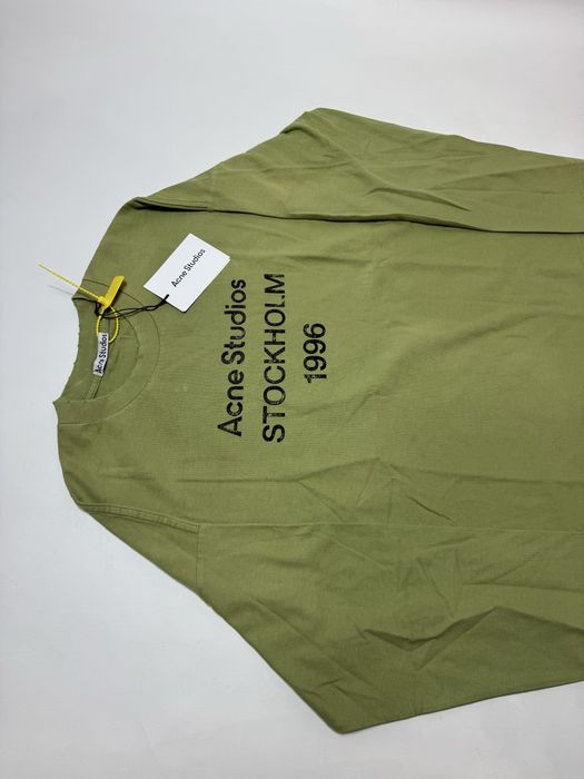 Лонгслів Acne Studios Green Oversized М L ERD vetements