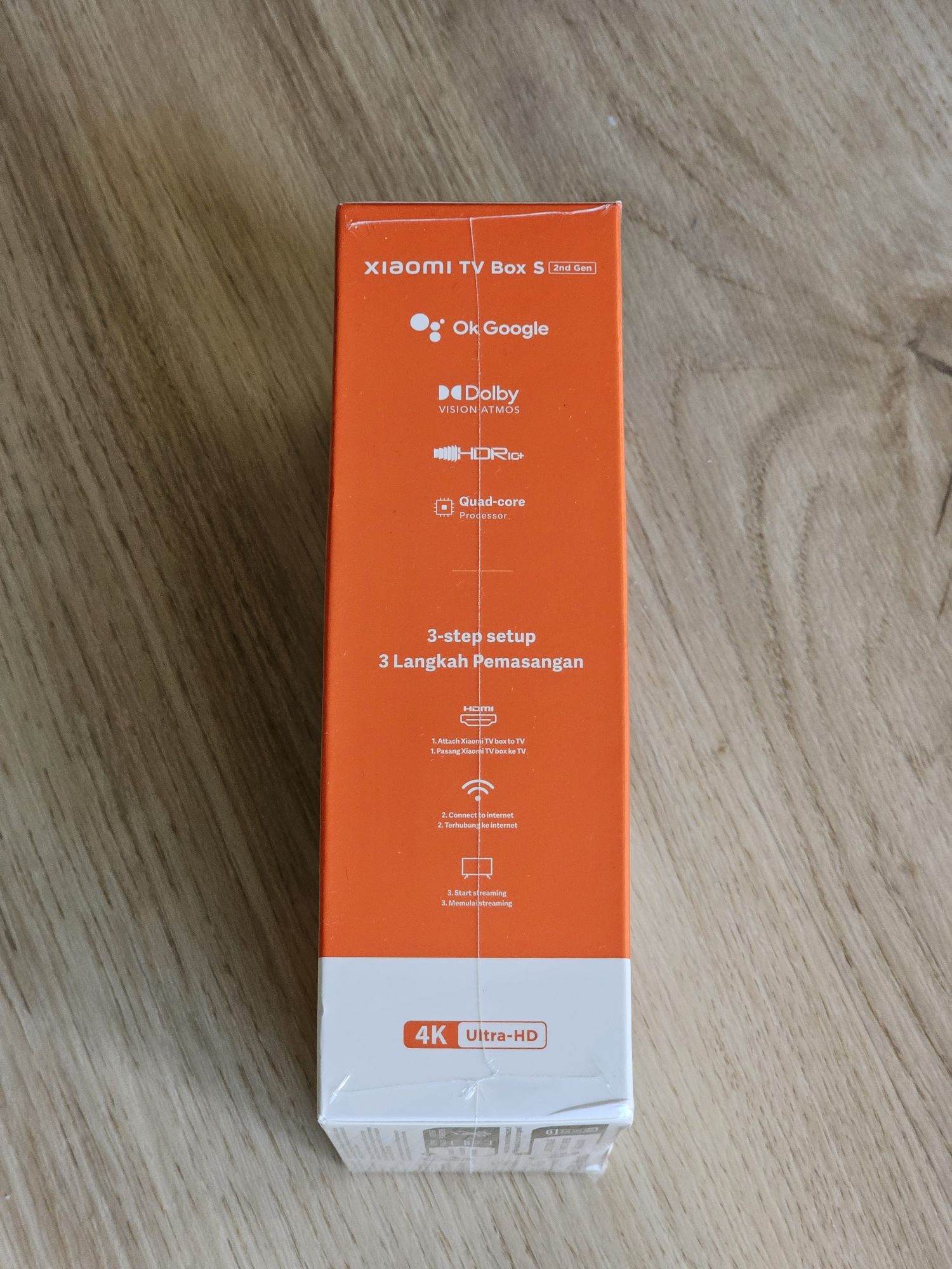 Xiaomi TV Box S 4k Ultra ( Nova / Selada ) com Garantia