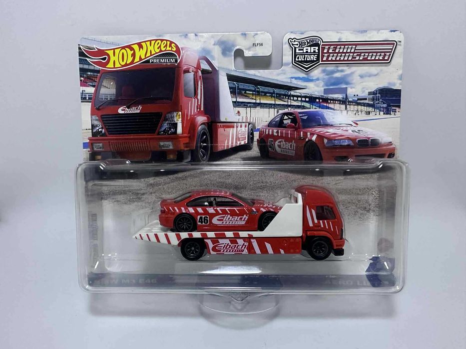 hot wheels - Team transpgbort BMW M3 E46 hotwheels