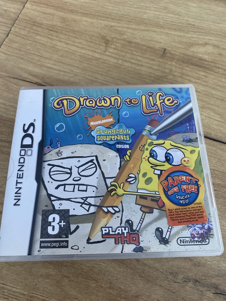 Gra Nintendo Spongebob Drawn to Life