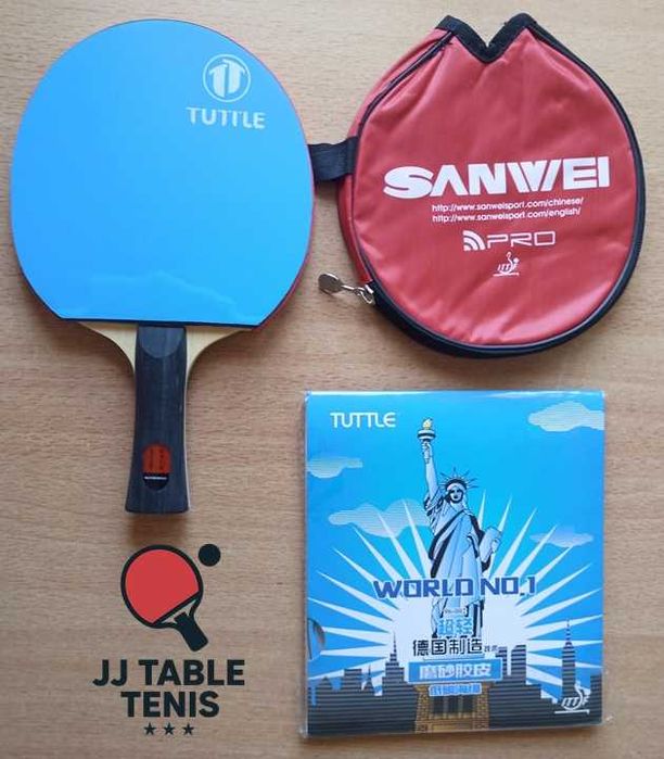 Nowa rakietka OFF z kontrolą i mocnym spinem: Sanwei GT7 + Tuttle No.1