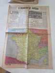 Jornal raro DIA D II Guerra Mundial Desembarque Normandia 7 junho 1944