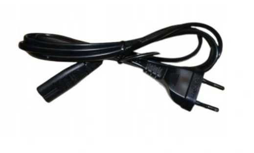 10x Kabel zasilający TYPU ÓSEMKA RTV 1m - 2 m