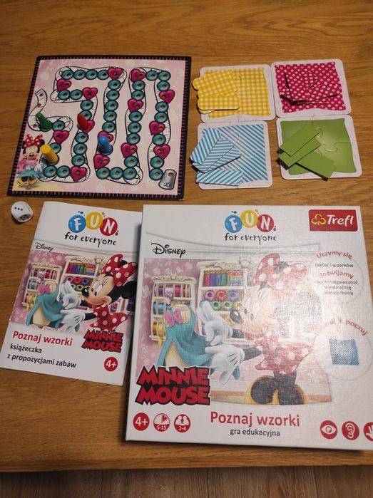 TREFL Poznaj Wzorki Minnie Gra Edukacyjna