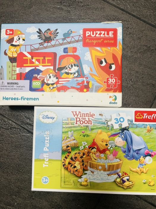 Пазли набір 3+ 2 упаковки