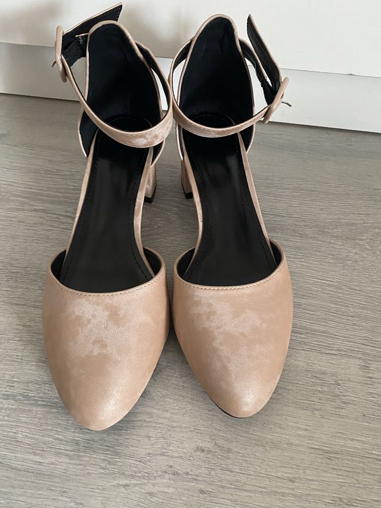 Ślubne buty 5 cm
