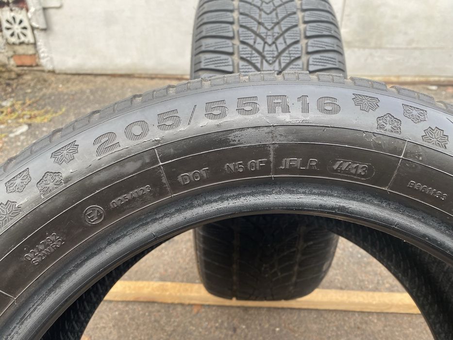205/55 r16 пара зимових шин Dunlop SP Winter Sport 4D