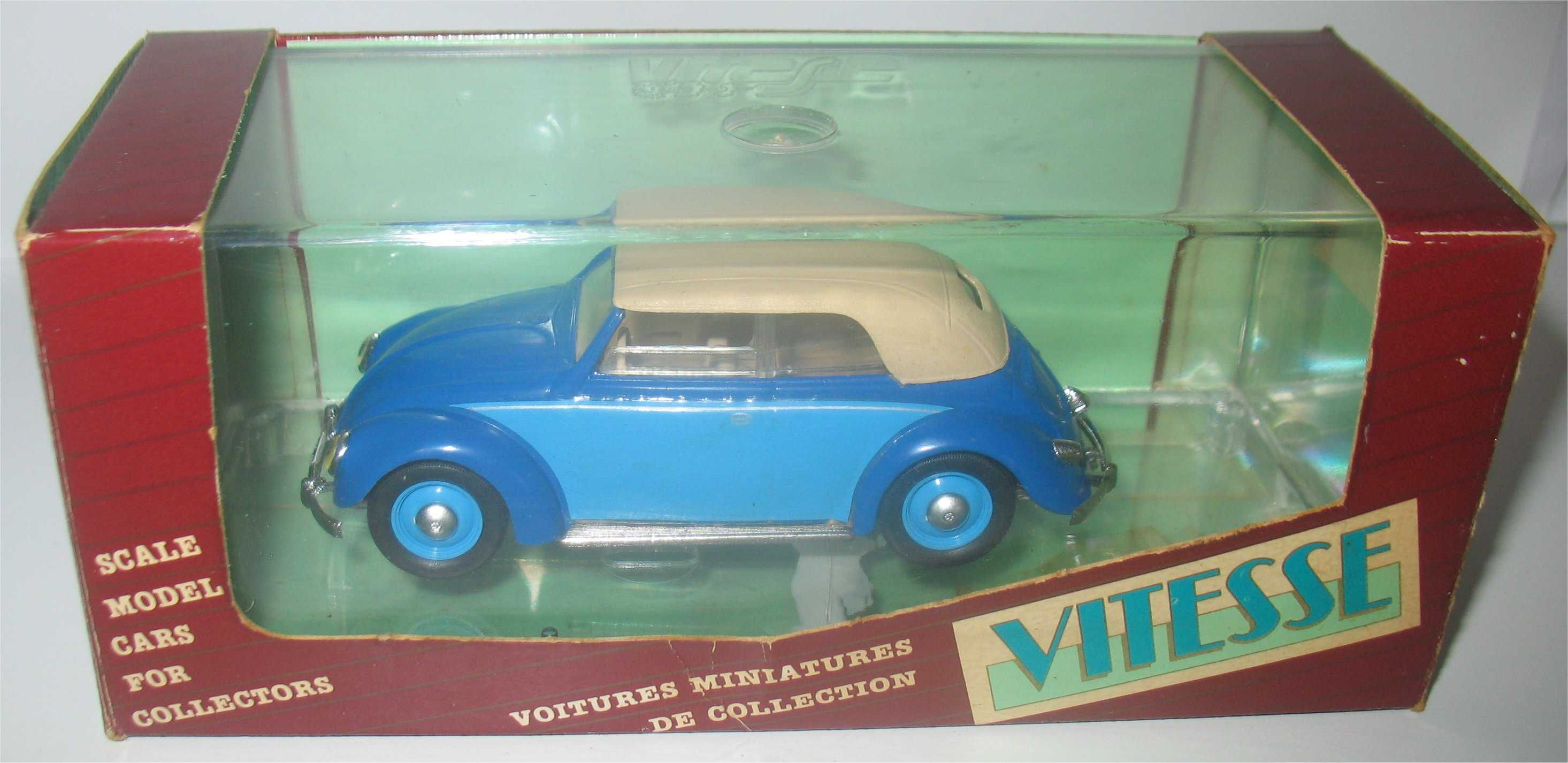 Vitesse - Volkswagen Carocha Cabriolet (fechado - azul) - 1949