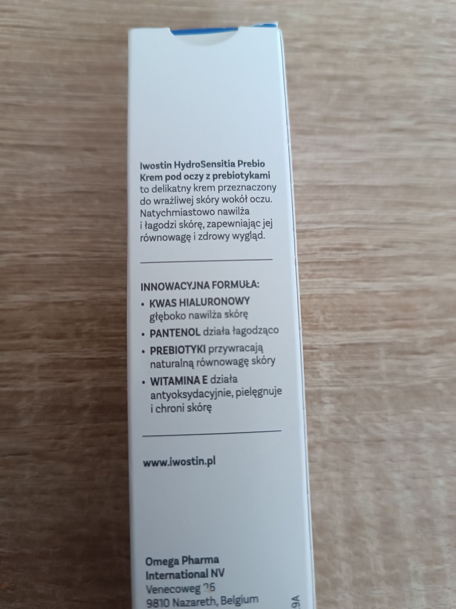 Iwostin Hydro Sensitia Prebio pod oczy 15 ml