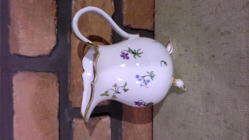 Królewska Porcelana MEISSEN, MIŚNIA, Mlecznik Saksoński 0,5 l, Piękny