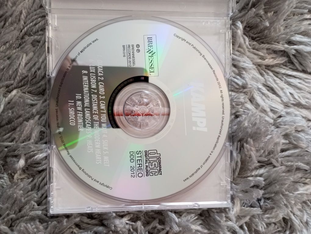 Płyta zespołu Kamp CD