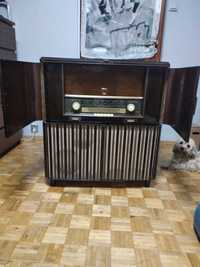 Szafka radiowa komoda radiola z gramofonem Philips