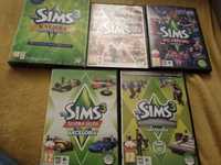 The Sims 3 podstawa plus dodatki i akcesoria