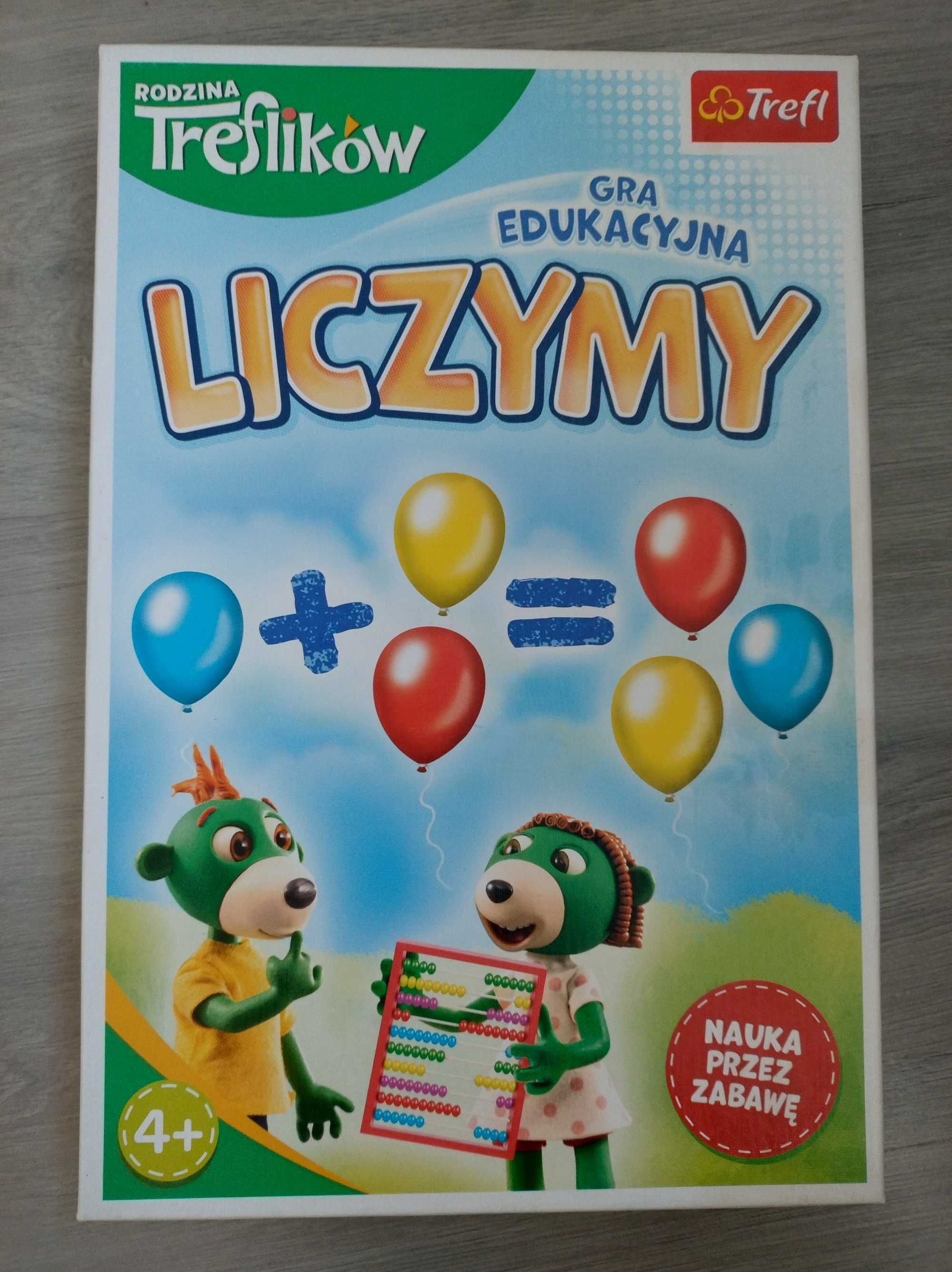 Trefl Rodzina Treflików Gra Edukacyjna Liczymy