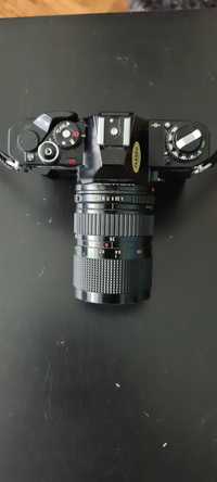 Canon 1AV + Canon 35-70/4 + lampa+ winder