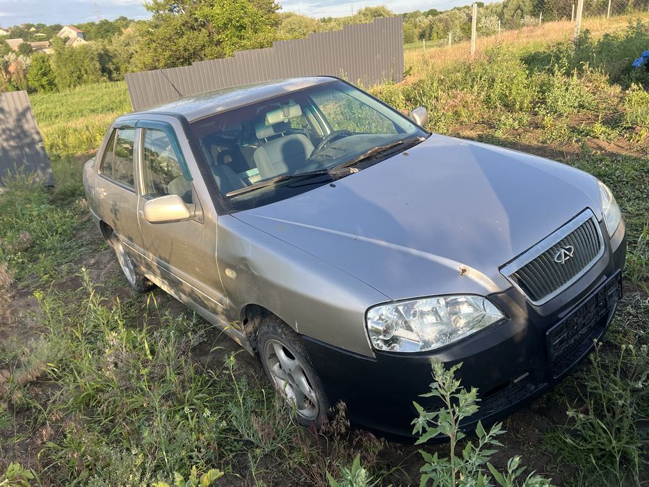 Разборка Chery Amulet 1.6 фари капот двигун коробка двері бампер салон