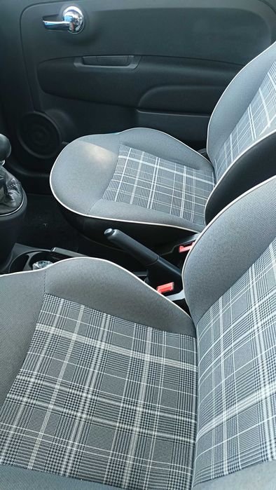 Fiat 500 com revisões e inspeção