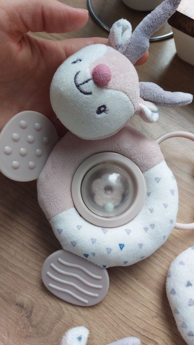 Smiki grzechotki, gryzak, wańka wstańka, renifer Oliwia