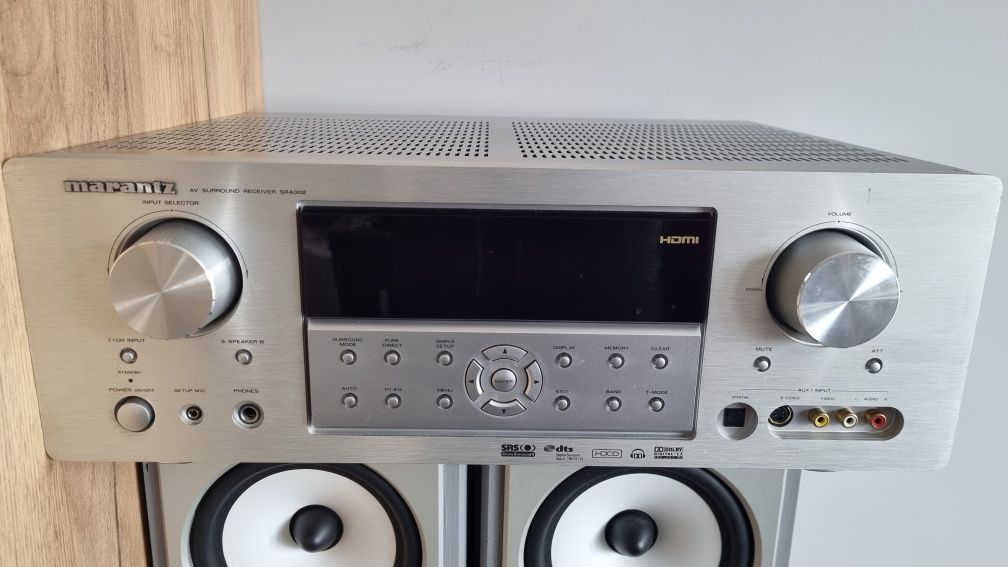 amplituner Marantz + zestaw kina domowego