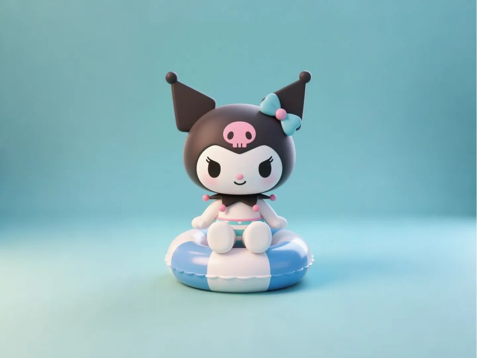 Boia de Verão Kuromi Edição Limitada