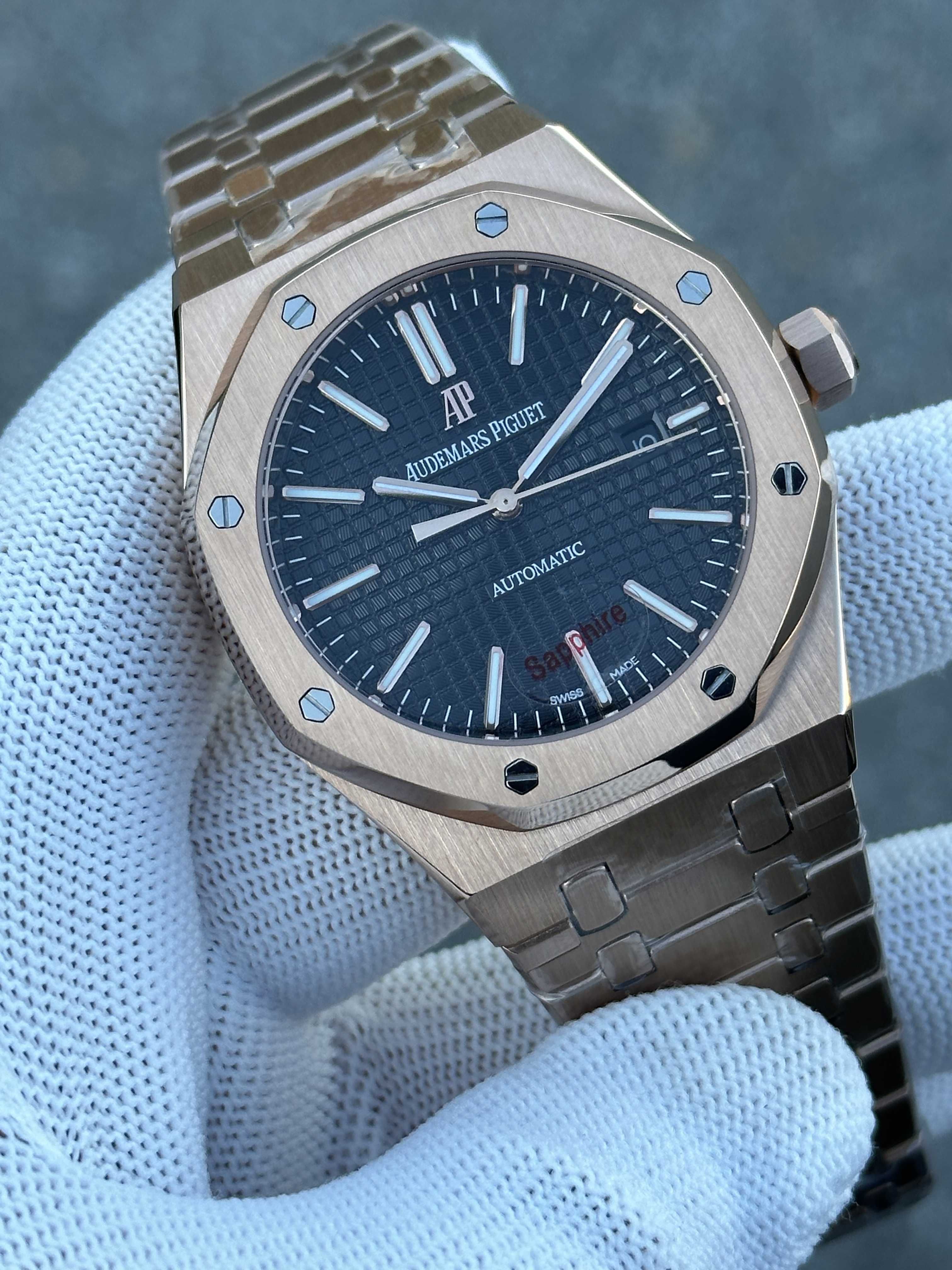 Швейцарские часы Audemars Piguet Royal Oak Gold. Топ качество