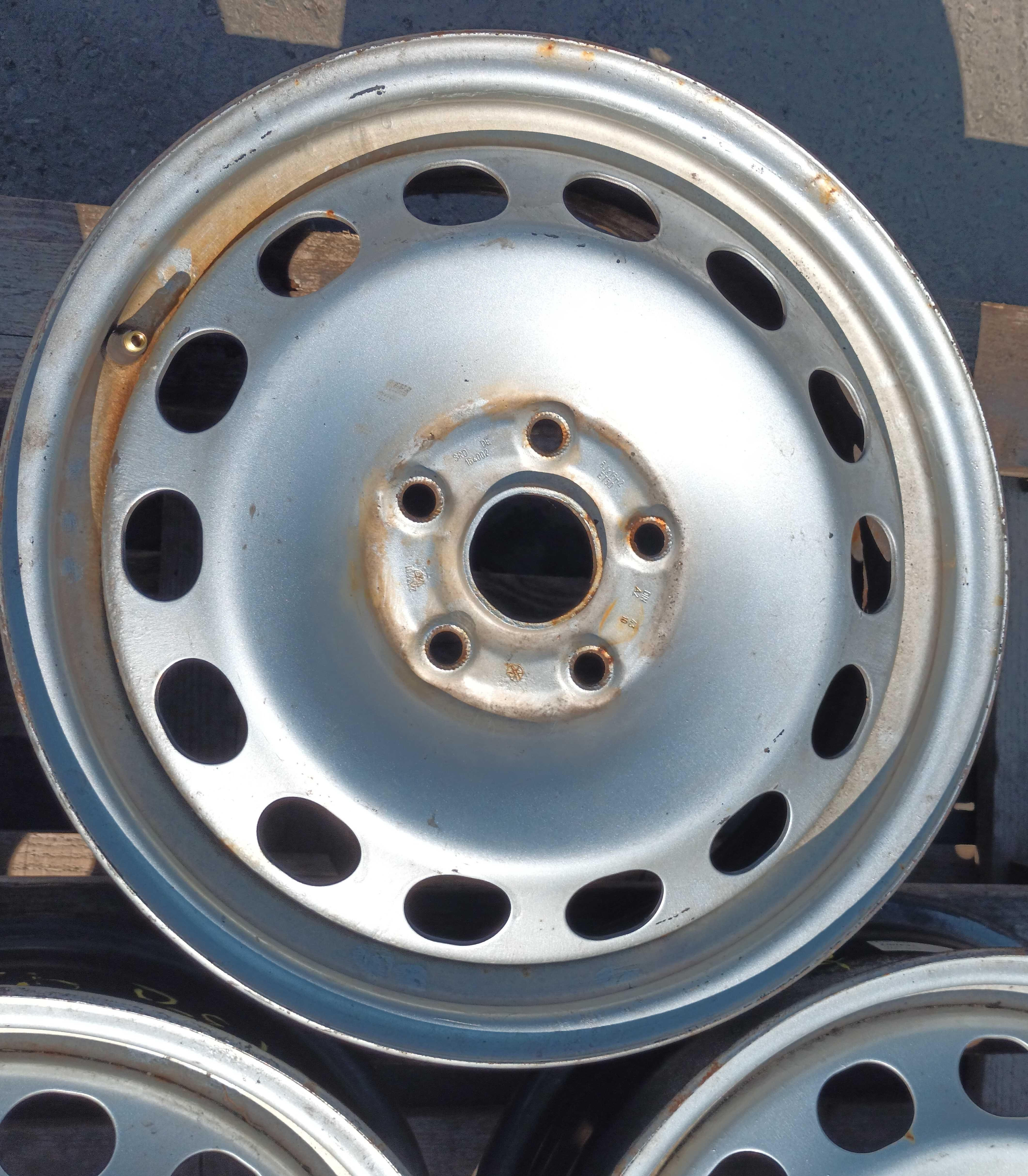 Felgi stalowe 4 szt.  6Jx16 ET50 5x112 VW SKODA SEAT AUDI